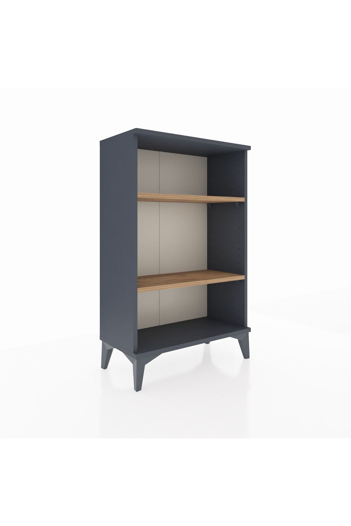 Arges Komodin 2 Raflı 60x30x96 Antrasit-Çam