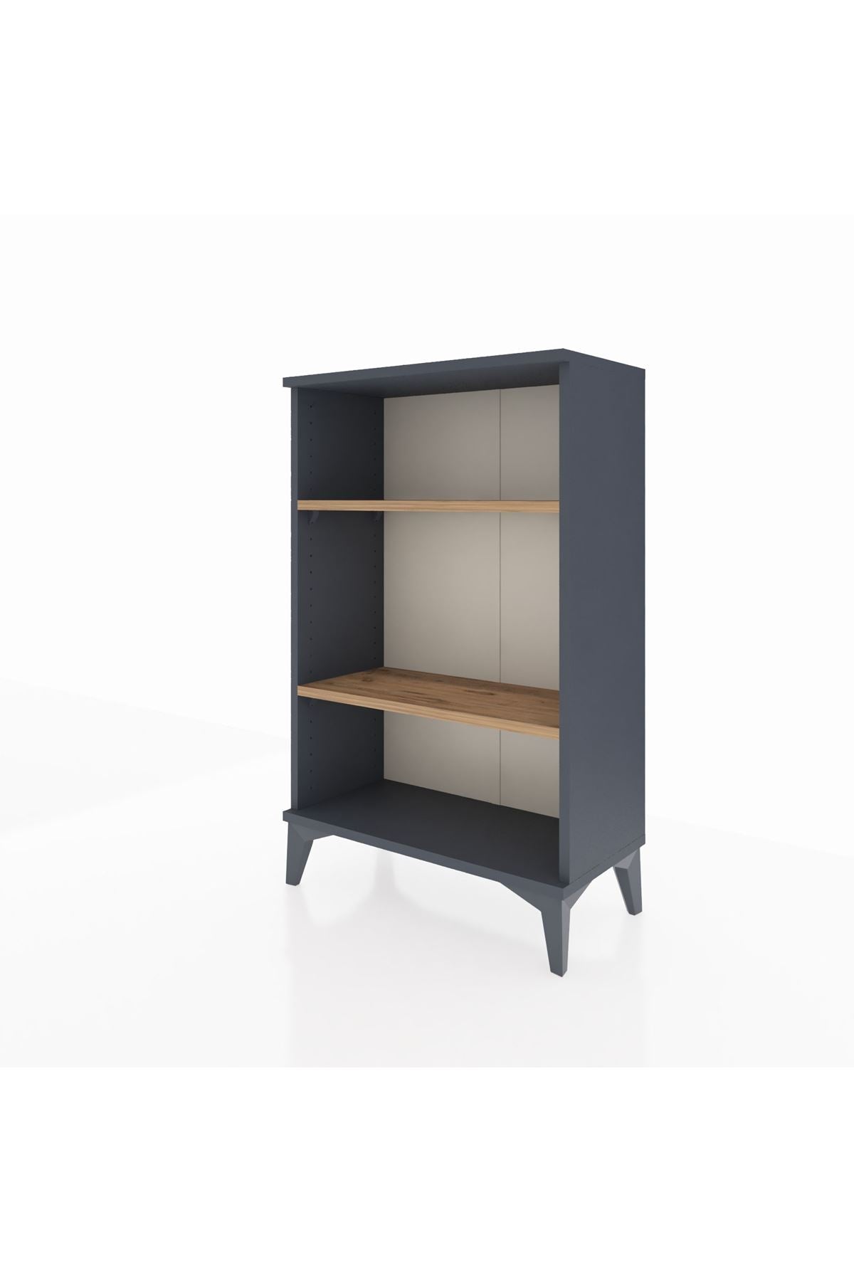 Arges Komodin 2 Raflı 60x30x96 Antrasit-Çam