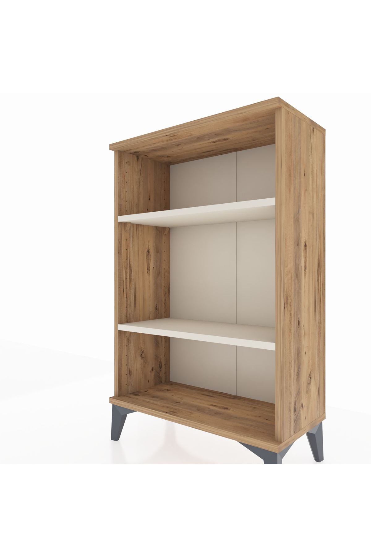 Arges Komodin 2 Raflı 60x30x96 Çam-Aytaşı