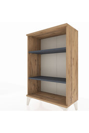 Arges Komodin 2 Raflı 60x30x96 Çam-Antrasit