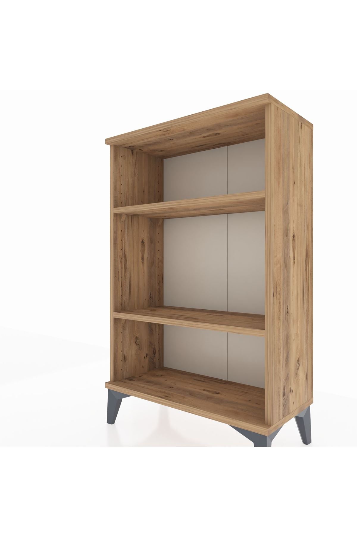 Arges Komodin 2 Raflı 60x30x96 Çam-Çam