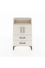 Arges Komodin 2 Raflı 2 Çekmeceli 2 Kapaklı 60x30x96 Aytaşı-Aytaşı