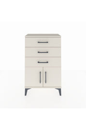 Arges Komodin 3 Çekmeceli 2 Kapaklı 60x30x96 Aytaşı-Aytaşı