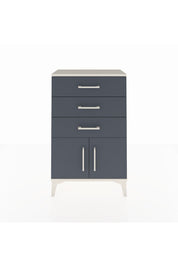 Arges Komodin 3 Çekmeceli 2 Kapaklı 60x30x96 Aytaşı-Antrasit