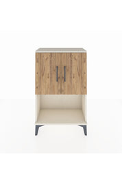 Arges Komodin 2 Raflı 2 Kapaklı 60x30x96 Aytaşı-Çam