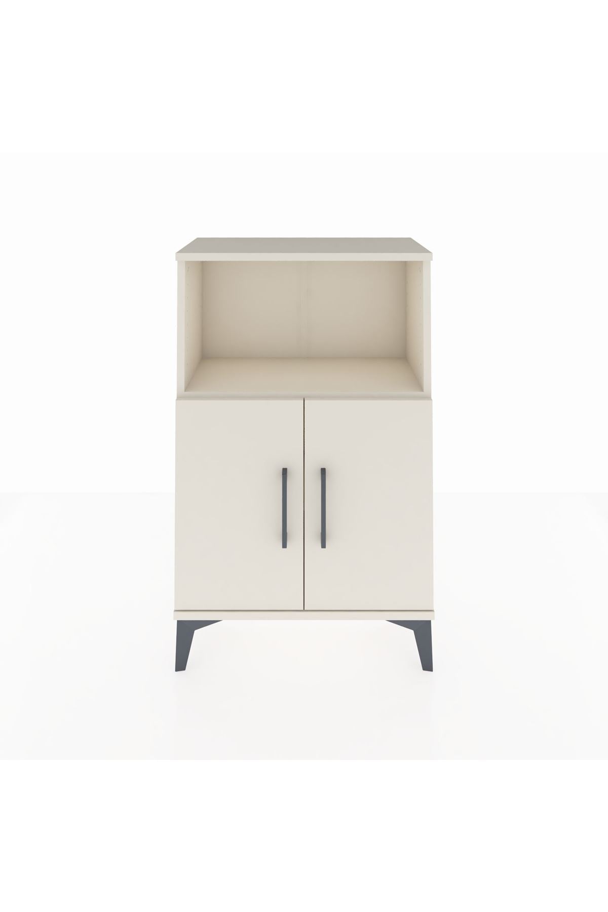 Arges Komodin 2 Raflı 2 Kapaklı 60x30x96 Aytaşı-Aytaşı