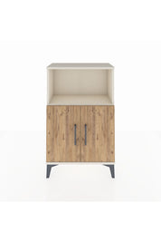 Arges Komodin 2 Raflı 2 Kapaklı 60x30x96 Aytaşı-Çam