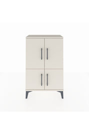 Arges Komodin 2 Raflı 4 Kapaklı 60x30x96 Aytaşı-Aytaşı