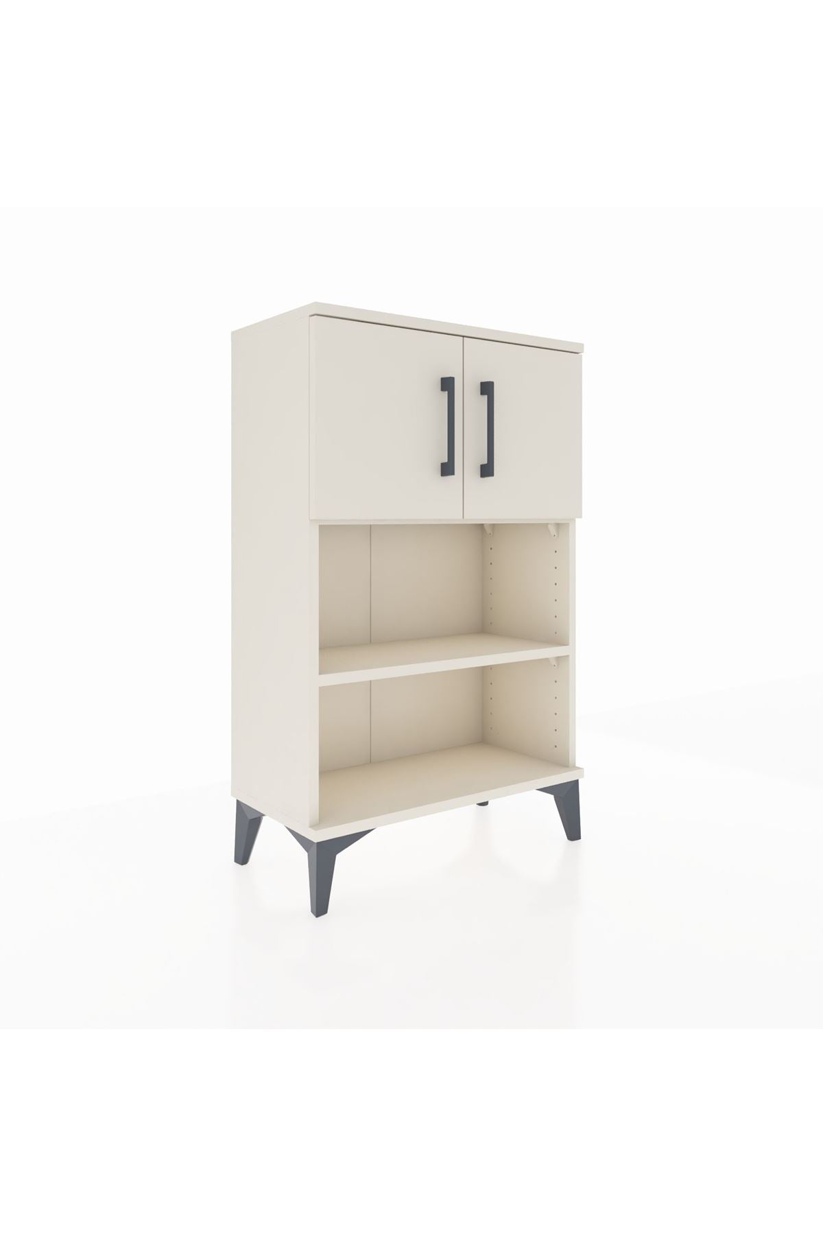 Arges Komodin 2 Raflı 2 Kapaklı 60x30x96 Aytaşı-Aytaşı