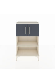 Arges Komodin 2 Raflı 2 Kapaklı 60x30x96 Aytaşı-Antrasit