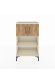 Arges Komodin 2 Raflı 2 Kapaklı 60x30x96 Aytaşı-Çam