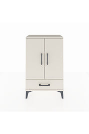 Arges Komodin 2 Raflı Tek Çekmeceli 2 Kapaklı 60x30x96 Aytaşı-Aytaşı