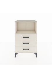 Arges Komodin Tek Raflı 3 Çekmeceli 60x30x96 Aytaşı-Aytaşı