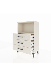 Arges Komodin Tek Raflı 3 Çekmeceli 60x30x96 Aytaşı-Aytaşı