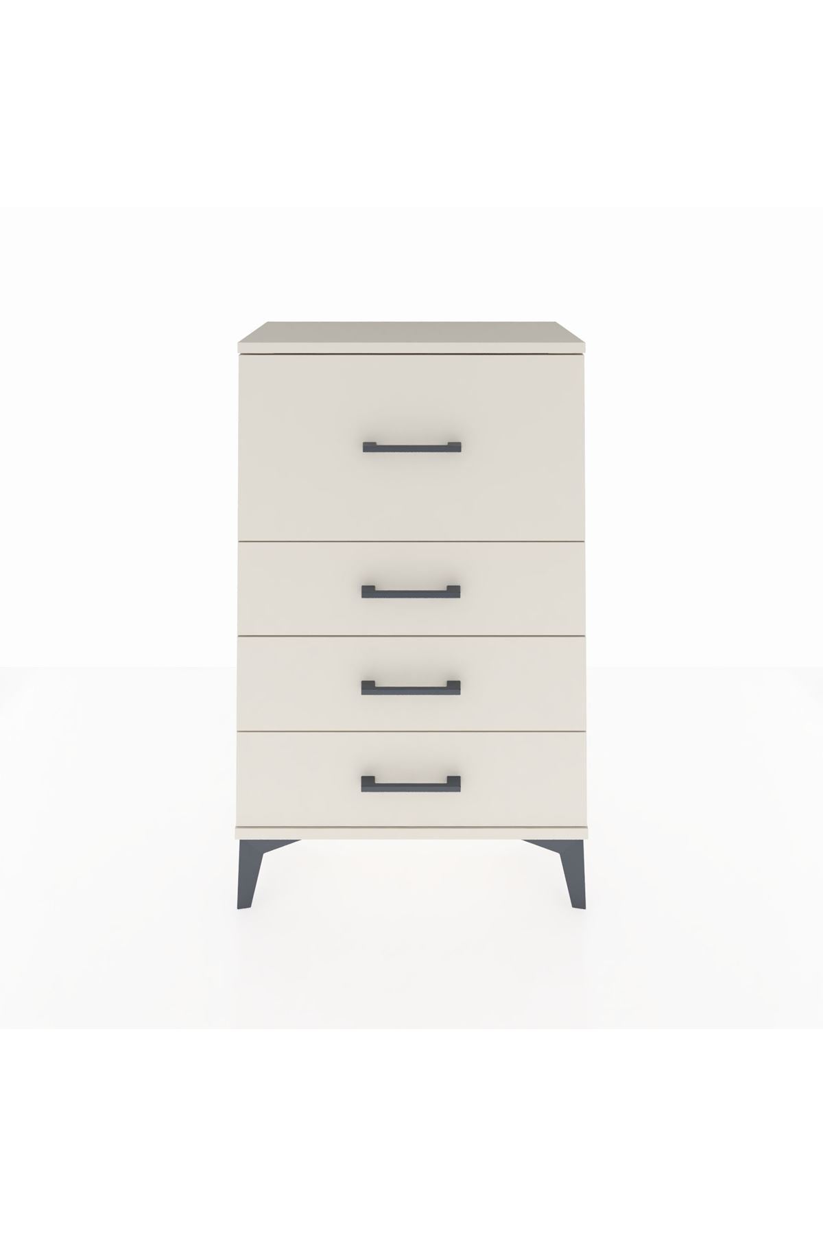 Arges Komodin 4 Çekmeceli 60x30x96 Aytaşı-Aytaşı