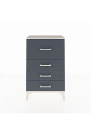 Arges Komodin 4 Çekmeceli 60x30x96 Aytaşı-Antrasit