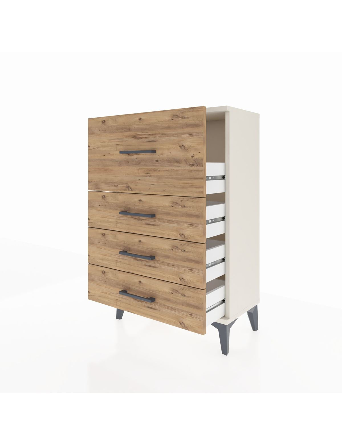 Arges Komodin 4 Çekmeceli 60x30x96 - S14M006V3A