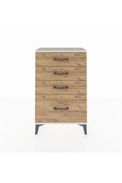 Arges Komodin 4 Çekmeceli 60x30x96 Aytaşı-Çam