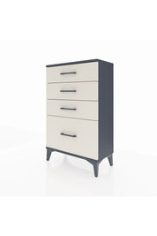 Arges Komodin 4 Çekmeceli 60x30x96 Antrasit-Aytaşı