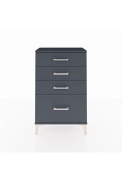 Arges Komodin 4 Çekmeceli 60x30x96 Antrasit-Antrasit