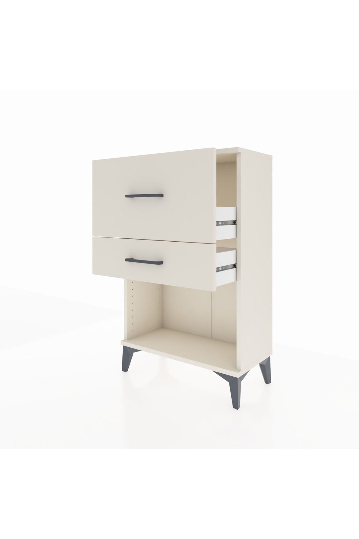 Arges Komodin 2 Çekmeceli 60x30x96 Aytaşı-Aytaşı