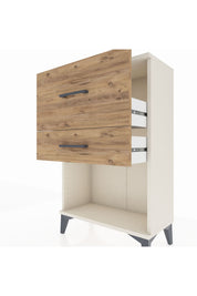 Arges Komodin 2 Çekmeceli 60x30x96 Aytaşı-Çam