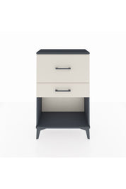 Arges Komodin 2 Çekmeceli 60x30x96 Antrasit-Aytaşı