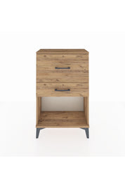 Arges Komodin 2 Çekmeceli 60x30x96 Çam-Çam