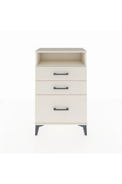 Arges Komodin Tek Raflı 3 Çekmeceli 60x30x96 Aytaşı-Aytaşı