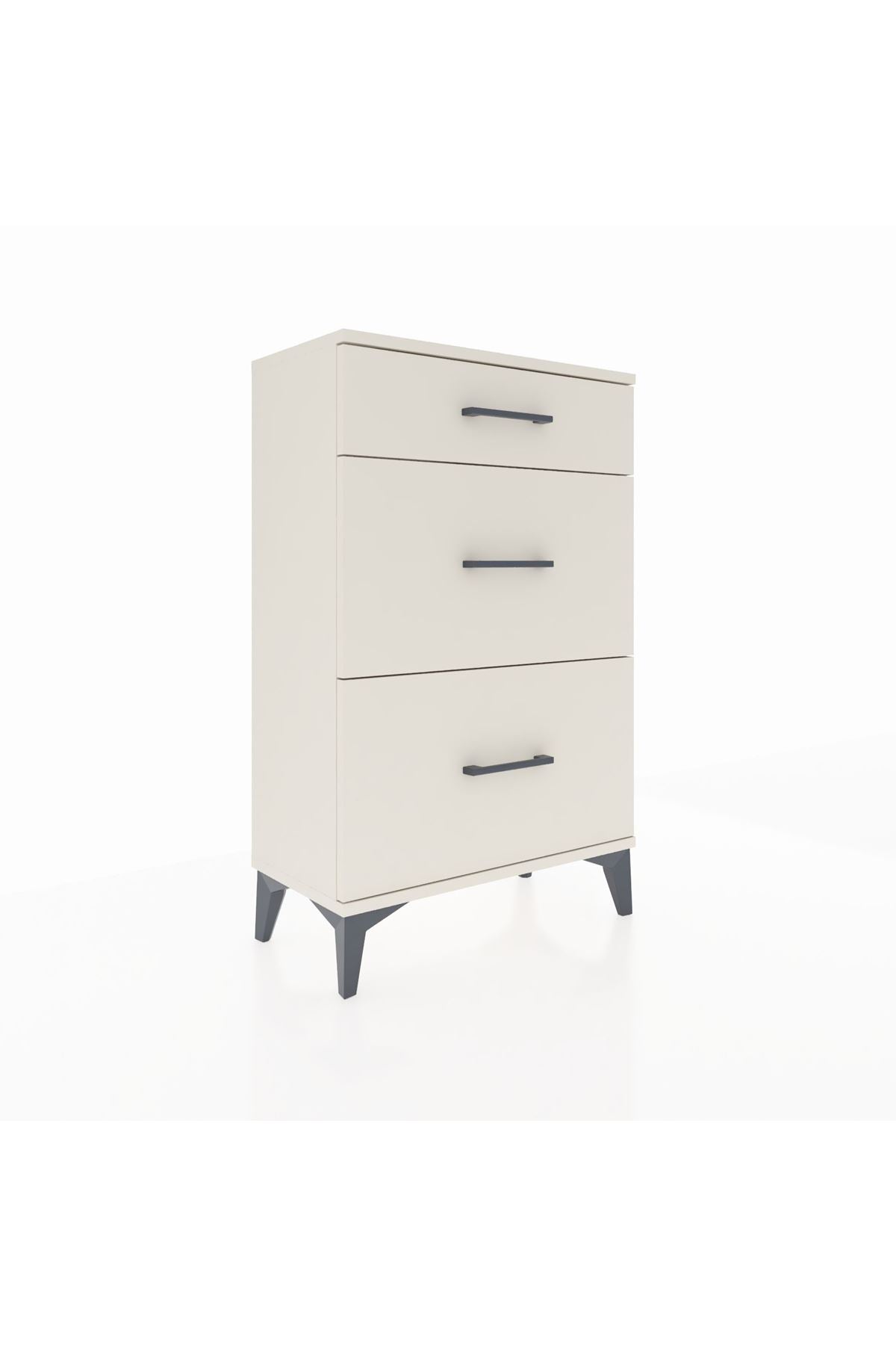 Arges Komodin 3 Çekmeceli 60x30x96 Aytaşı-Aytaşı