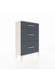 Arges Komodin 3 Çekmeceli 60x30x96 Aytaşı-Antrasit