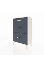 Arges Komodin 3 Çekmeceli 60x30x96 Aytaşı-Antrasit