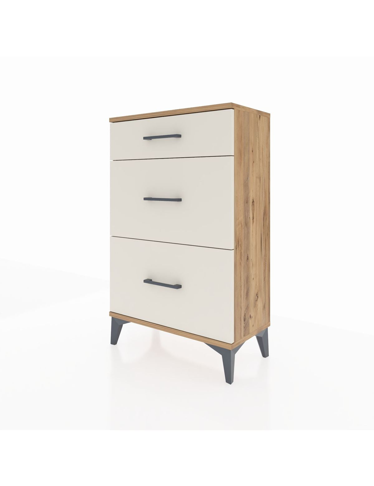 Arges Komodin 3 Çekmeceli 60x30x96 - S14M011V7A