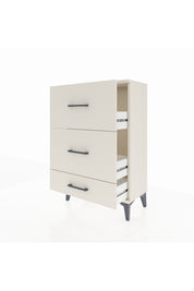 Arges Komodin 3 Çekmeceli 60x30x96 Aytaşı-Aytaşı