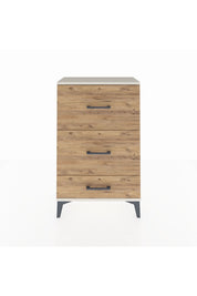 Arges Komodin 3 Çekmeceli 60x30x96 Aytaşı-Çam