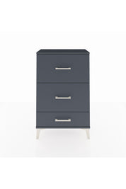 Arges Komodin 3 Çekmeceli 60x30x96 Antrasit-Antrasit