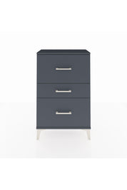 Arges Komodin 3 Çekmeceli 60x30x96 Antrasit-Antrasit