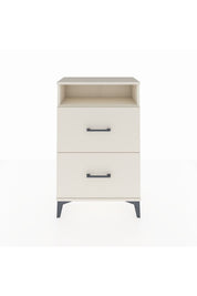 Arges Komodin Tek Raflı 2 Çekmeceli 60x30x96 Aytaşı-Aytaşı