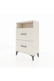 Arges Komodin Tek Raflı 2 Çekmeceli 60x30x96 Aytaşı-Aytaşı