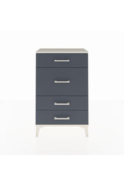 Arges Komodin 4 Çekmeceli 60x30x96 Aytaşı-Antrasit