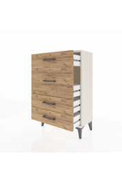 Arges Komodin 4 Çekmeceli 60x30x96 Aytaşı-Çam