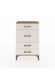 Arges Komodin 4 Çekmeceli 60x30x96 Çam-Aytaşı