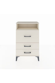 Arges Komodin Tek Raflı 3 Çekmeceli 60x30x96 Aytaşı-Aytaşı