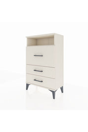 Arges Komodin Tek Raflı 3 Çekmeceli 60x30x96 Aytaşı-Aytaşı