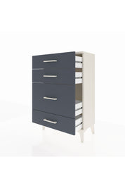 Arges Komodin 4 Çekmeceli 60x30x96 Aytaşı-Antrasit