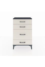 Arges Komodin 4 Çekmeceli 60x30x96 Antrasit-Aytaşı