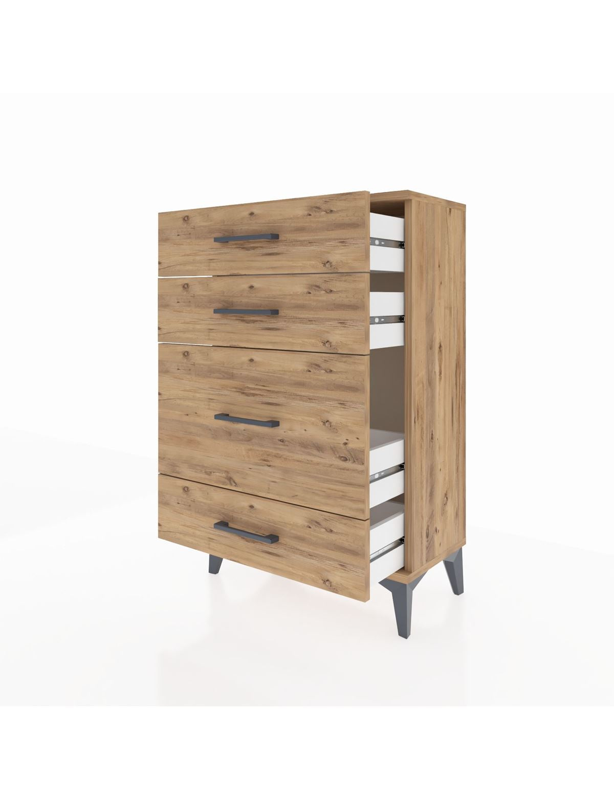 Arges Komodin 4 Çekmeceli 60x30x96 - S14M017V9A