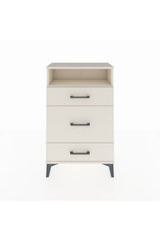 Arges Komodin Tek Raflı 3 Çekmeceli 60x30x96 Aytaşı-Aytaşı