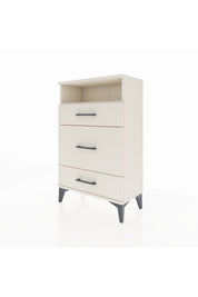 Arges Komodin Tek Raflı 3 Çekmeceli 60x30x96 Aytaşı-Aytaşı