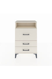 Arges Komodin Tek Raflı 3 Çekmeceli 60x30x96 Aytaşı-Aytaşı